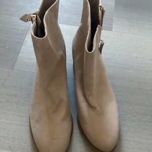 New Beige booties.